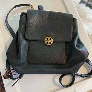 Tory Burch Black Backpack